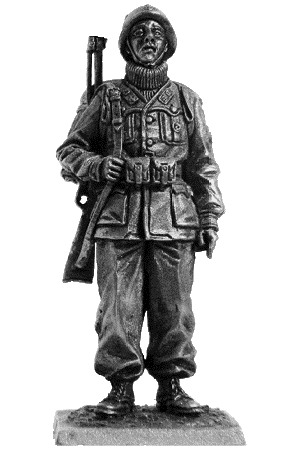Волонтёр из дивизии «Дечима Мас». Италия, 1943-45 гг.