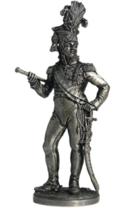 Король Неаполитанский, маршал Франции Иоахим Мюрат. 1810-12 гг. Оловянная военно-историческая миниатюра, пьютер, чернение