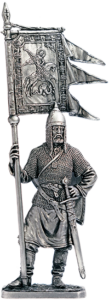 Русский ратник со стягом Св.Георгия