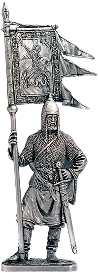 Русский ратник со стягом Св.Георгия