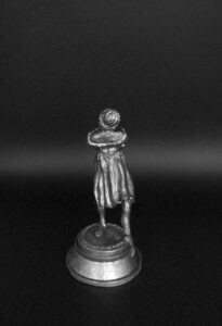 Жизель. Оловянная историческая миниатюра, пьютер, чернение