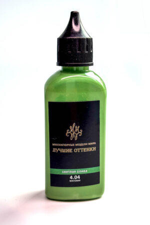 Краска акриловая "Лучшие оттенки", матовая, светлая олива